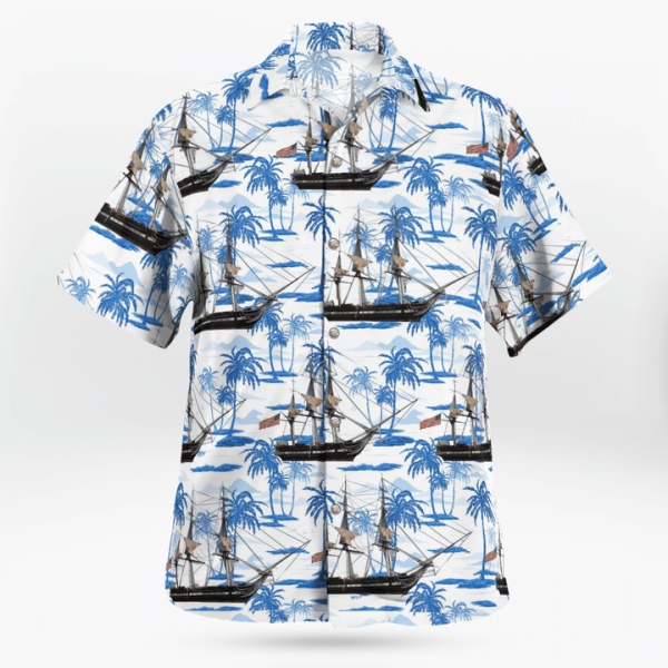 Us Navy Uss Constitution 4Th Of July Hawaiian Shirt Jezsport.com