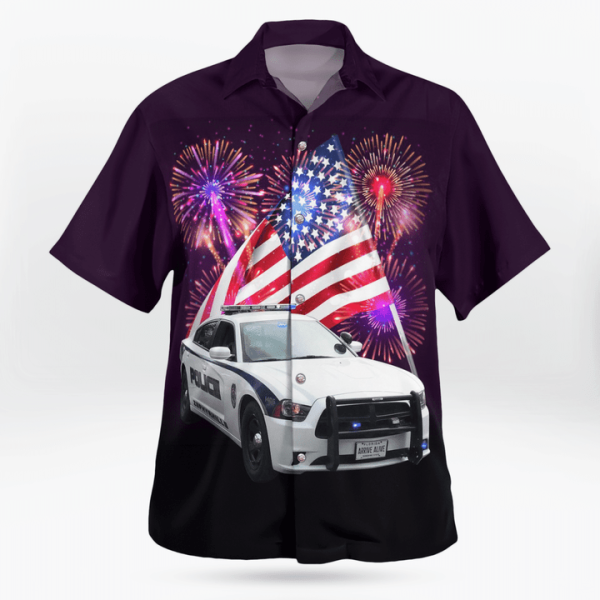 Florida, Zephyrhills Police Department 4Th Of July Hawaiian Shirt Jezsport.com