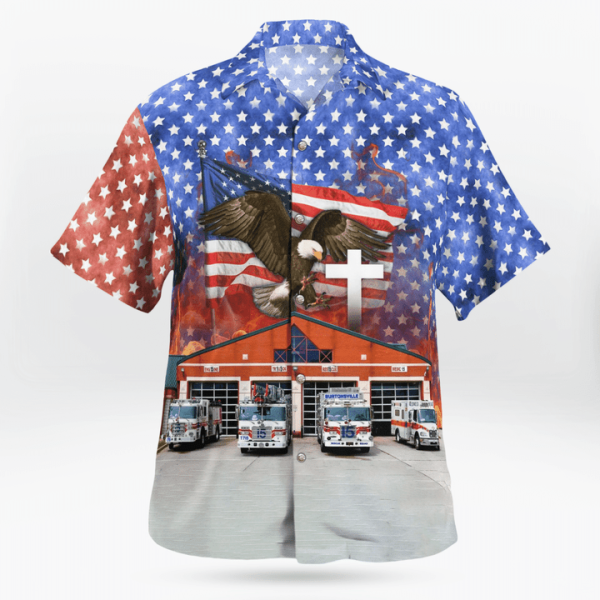 Burtonsville Volunteer Fire Department, 4Th Of July Hawaiian Shirt Jezsport.com