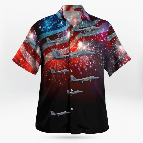 Missouri Air National Guard F-15 Eagle, 4Th Of July Hawaiian Shirt Jezsport.com