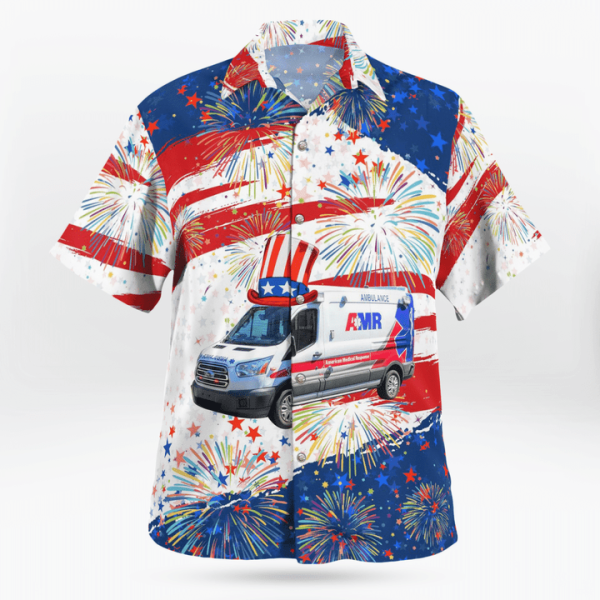 Waterbury, Connecticut, Amr Waterbury Ambulance, 4Th Of July Hawaiian Shirt Jezsport.com