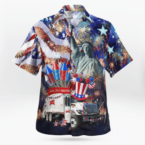 Rumpke Waste & Recycling, 4Th Of July Hawaiian Shirt Jezsport.com