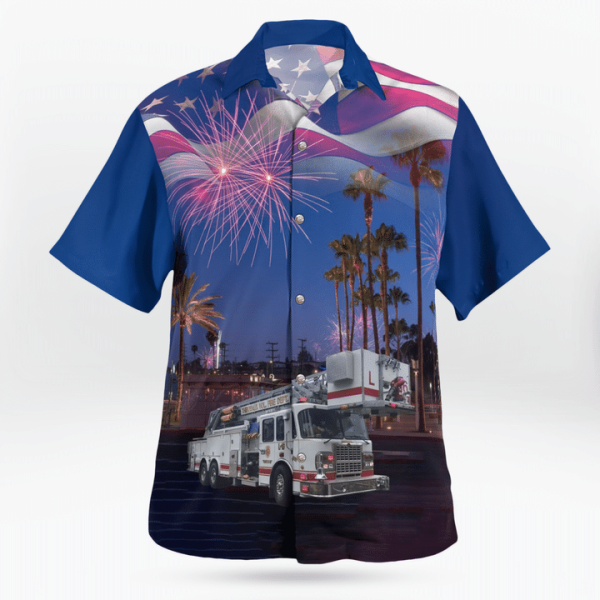 Thibodaux Volunteer Fire Department, 4Th Of July Hawaiian Shirt Jezsport.com