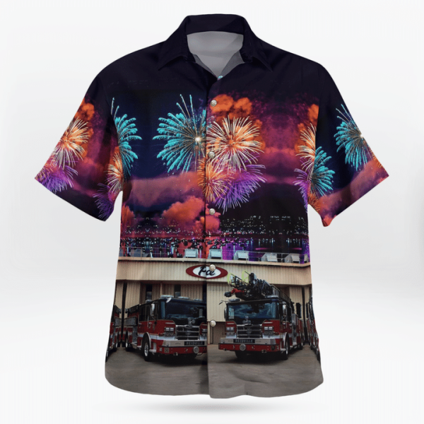 Reidville Fire Department, 4Th Of July Hawaiian Shirt Jezsport.com