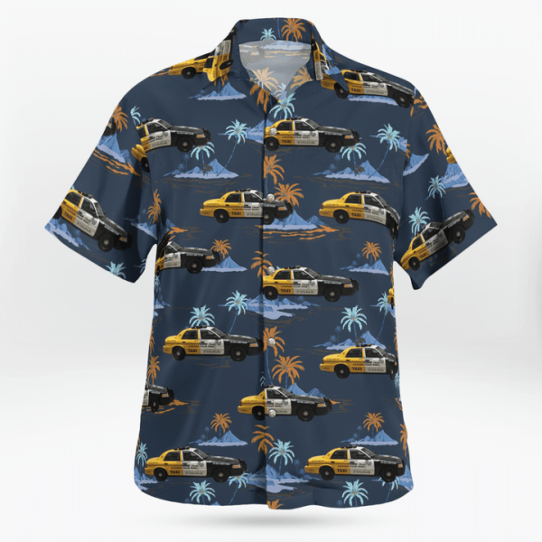 Glendale, California, Glendale Police Department Police Taxi Hawaiian Shirt Jezsport.com