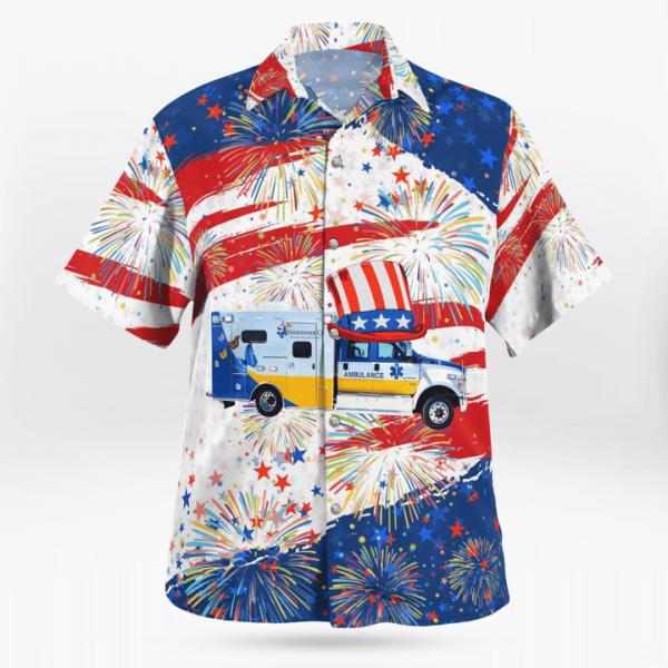 Nationwide Childrens Transport Team, 4Th Of July Hawaiian Shirt Jezsport.com