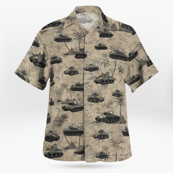 US Army Tanks WWII Hawaiian Shirt Jezsport.com