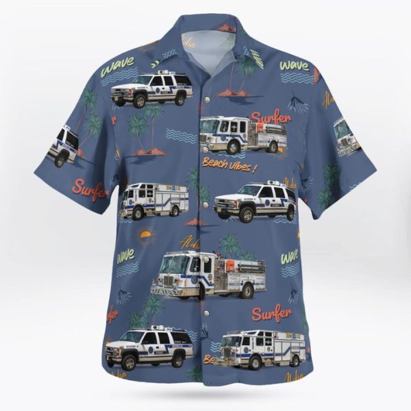 Carneys Point Fire Dept & Rescue Squad Inc, Carneys Point Hawaiian Shirt Jezsport.com