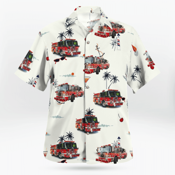 Rohrerstown Fire Company, Lancaster, Pennsylvania Hawaiian Shirt Jezsport.com