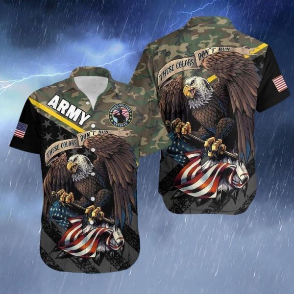 America Army Veteran Hawaiian Shirt Jezsport.com