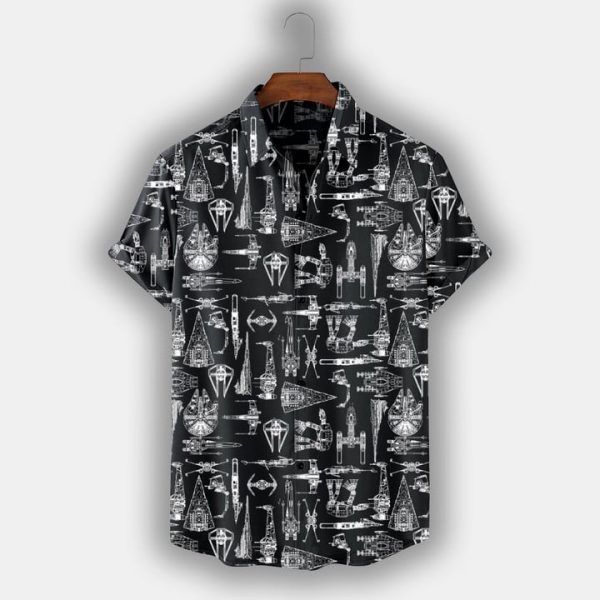 Spaceship Hawaiian Shirt SW - 12 Jezsport.com