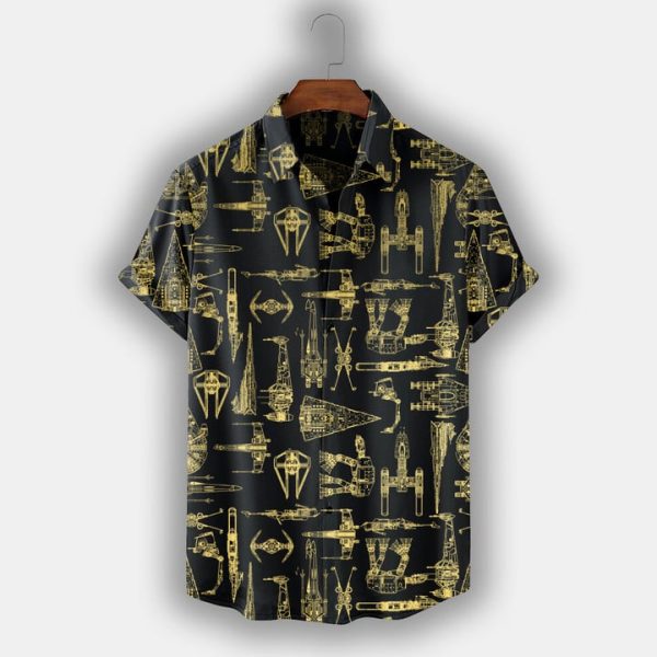 Spaceship Hawaiian Shirt SW - 13 Jezsport.com