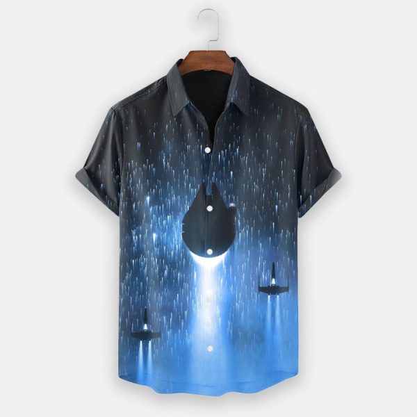 Spaceship Hawaiian Shirt SW - 14 Jezsport.com