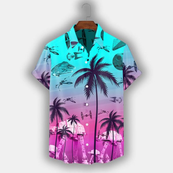 Spaceship Hawaiian Shirt SW - 19 Jezsport.com