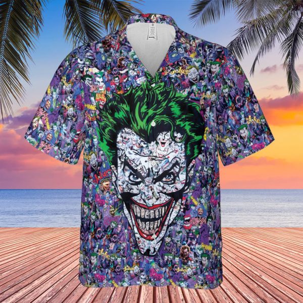 Joker The Most Favourite Characters Pattern Hawaiian Shirt Jezsport.com