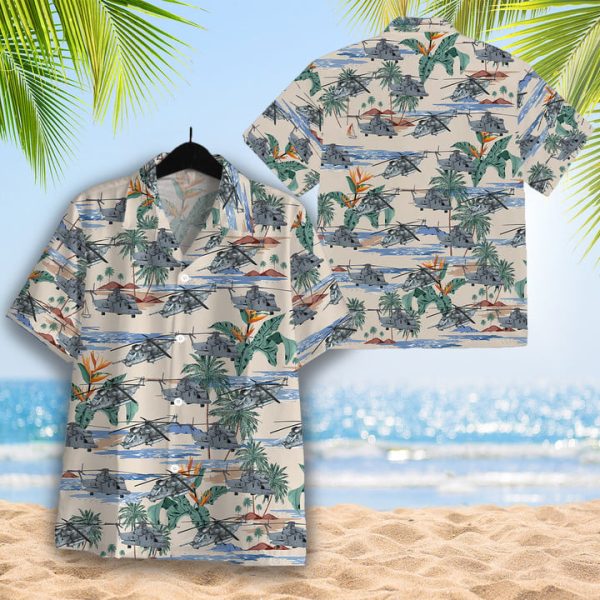 US Air Force Sikorsky MH-53 Pave Low Hawaiian Shirt Jezsport.com