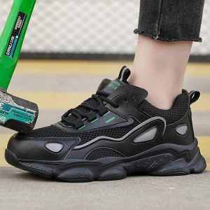 Women Anti-smash Anti-puncture Safety Shoes Platform Sneakers