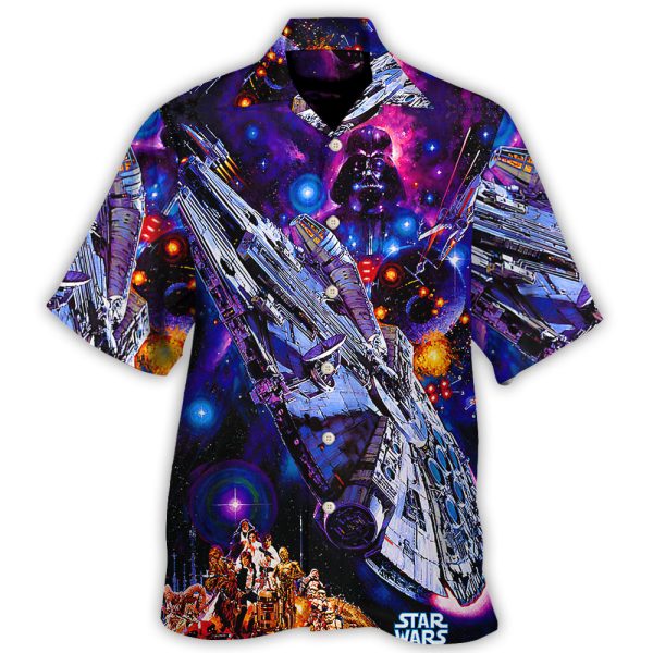Starwars Darth Vader Millennium Falcon - Hawaiian Shirt For Men, Women Jezsport.com