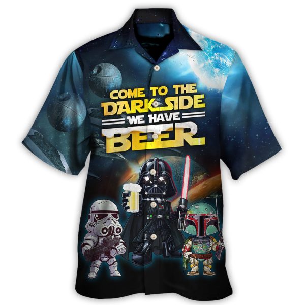 SW Stormtrooper Darth Vader Boba Fett - Hawaiian Shirt Jezsport.com