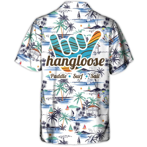 Windsurfing Hangloose Paddle Surf Sail - Hawaiian Shirt Jezsport.com