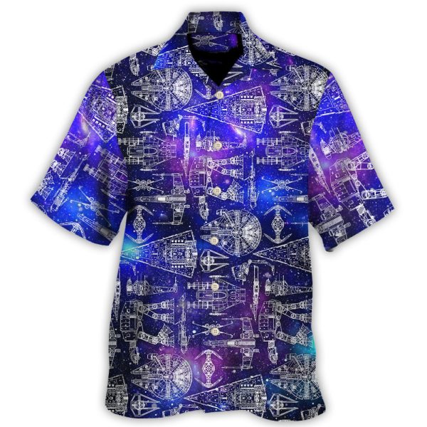 SPACE SHIPS Starwars GALAXY - Hawaiian Shirt For Men, Women Jezsport.com