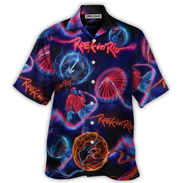 Rock In Rio Music Lover Amazing Style - Hawaiian Shirt Jezsport.com