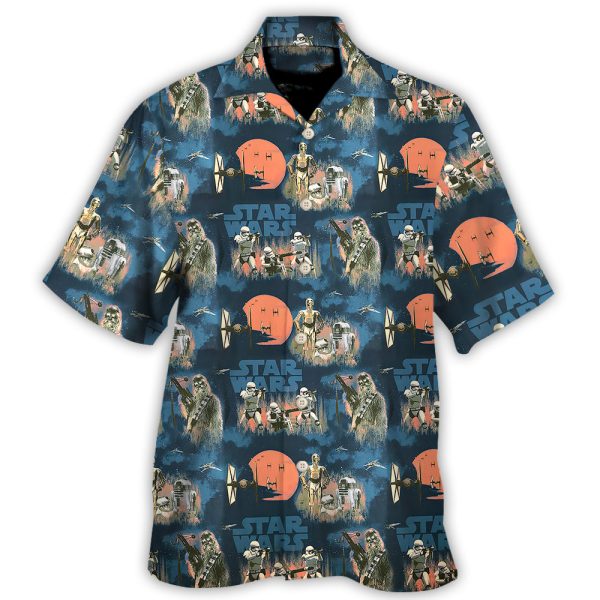 Starwars Never Underestimate A Droid - Hawaiian Shirt Jezsport.com