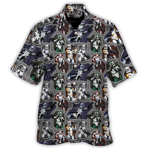 Starwars Stormtrooper These Aren't The Droids You're Looking For - Hawaiian Shirt Jezsport.com