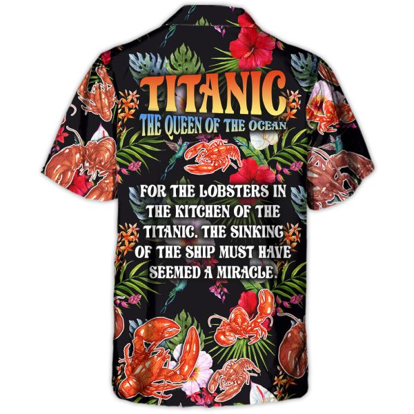 Lobster Queen Of The Ocean Tropical Vibe Amazing Style - Hawaiian Shirt Jezsport.com