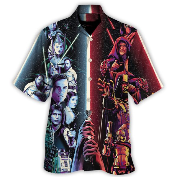 Starwars May The Force Be With You - Hawaiian Shirt Jezsport.com