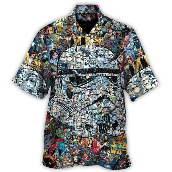 Starwars Stormtrooper Let Me See Your Identification - Hawaiian Shirt Jezsport.com