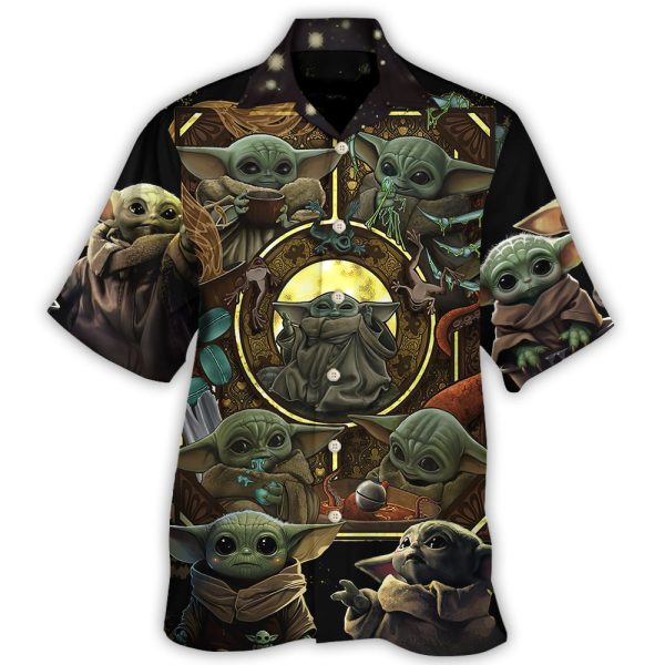 Starwars Baby Yoda In Your Area - Hawaiian Shirt Jezsport.com