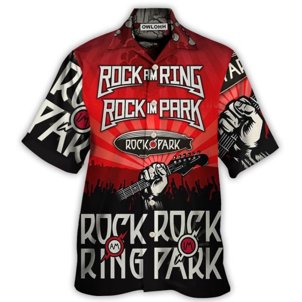 Rock Am Ring And Rock Im Park Red Vibe Music Lover Amazing Style - Hawaiian Shirt Jezsport.com