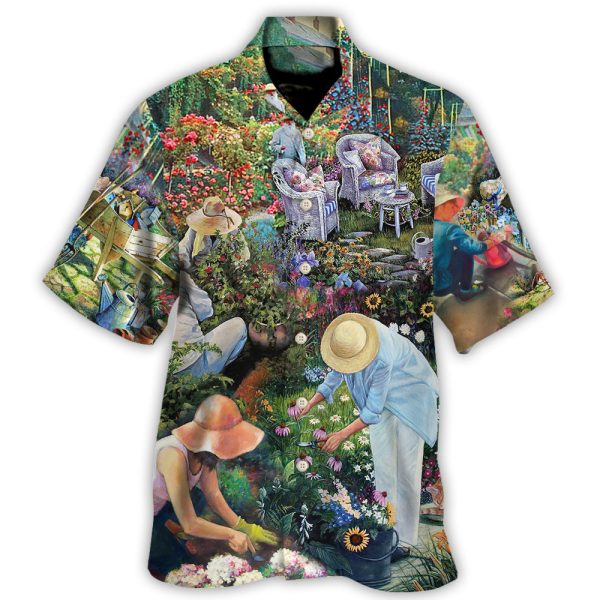 Gardening To Plant A Garden Is To Believe In Tomorrow - Hawaiian Shirt Jezsport.com