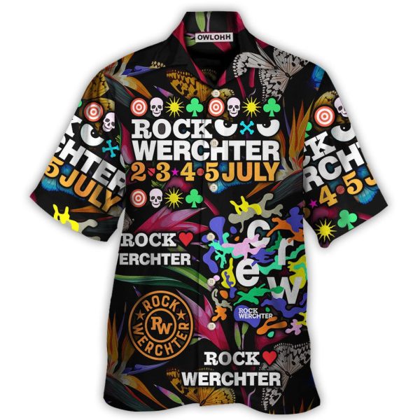 Rock Werchter Tropical Vibe Music Lover Amazing Style - Hawaiian Shirt Jezsport.com