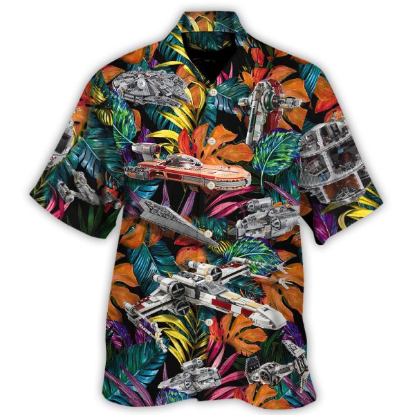 Starwars Lego Ship Tropical - Hawaiian Shirt Jezsport.com