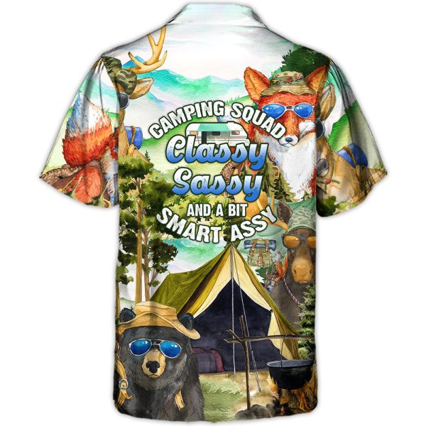 Camping Squad Classy Sassy And A Bit Smart Assy - Hawaiian Shirt Jezsport.com