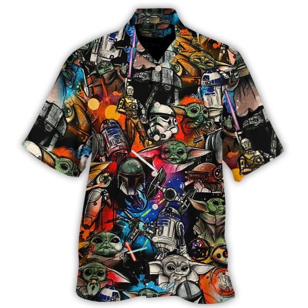 Starwars Highly Illogical Pattern - Hawaiian Shirt Jezsport.com