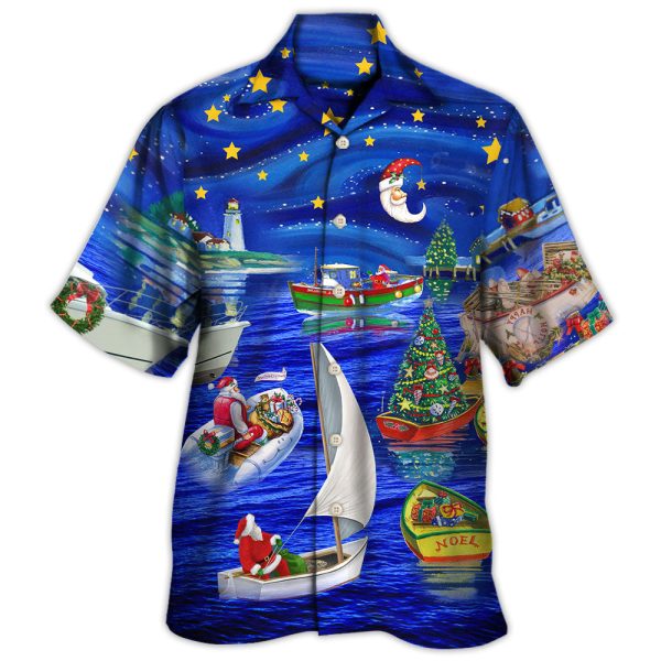 Christmas Coming On The Boat - Hawaiian Shirt Jezsport.com