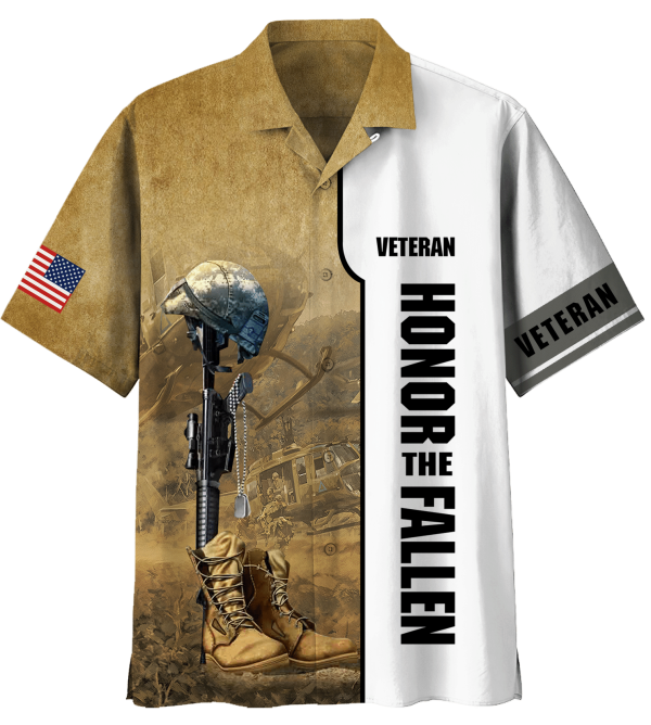 Veteran Honor The Fallen Hawaiian Shirt Jezsport.com