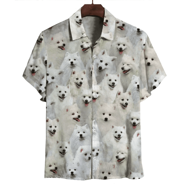 Japanese Spitzs Gift For Dog Lover Hawaiian shirt Jezsport.com