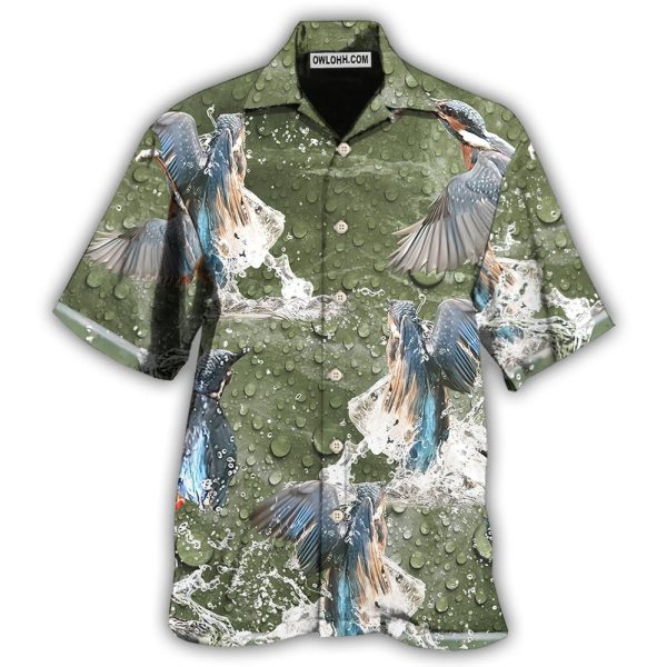 Kingfisher With Amazing Style - Hawaiian Shirt Jezsport.com