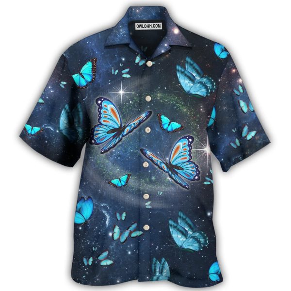 Butterfly I Believe There Are Angels - Hawaiian Shirt Jezsport.com