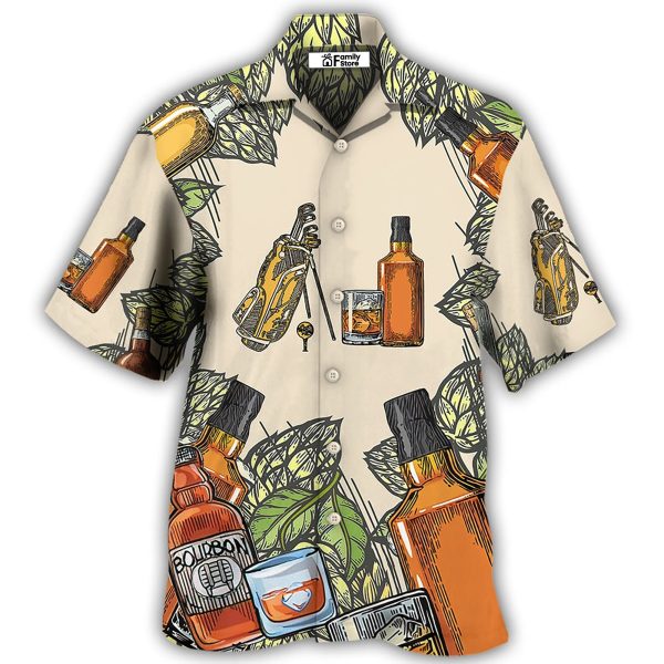 Golf And Bourbon I Like Hawaiian Shirt Jezsport.com