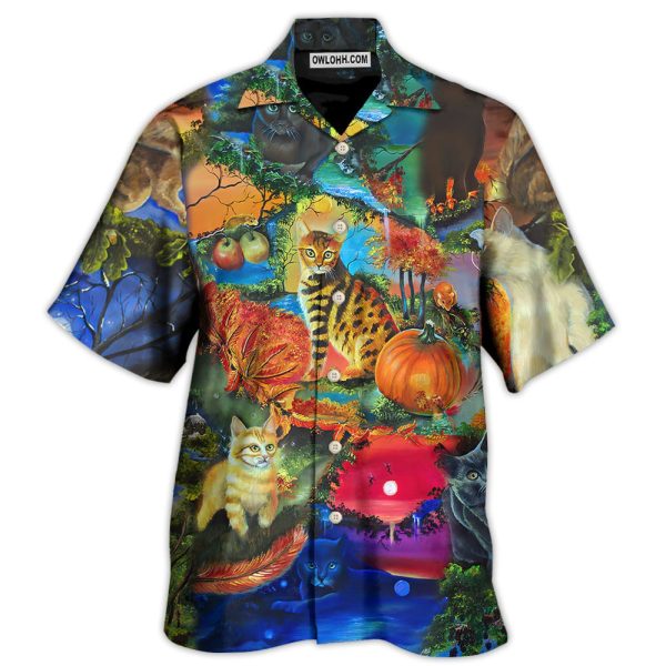 Cat Secret Another World - Hawaiian Shirt Jezsport.com