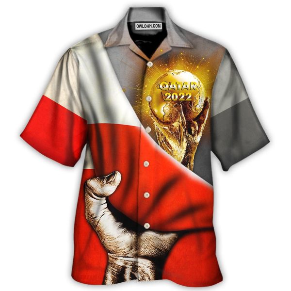 World Cup Qatar 2022 Poland Will Be The Champion - Hawaiian Shirt Jezsport.com