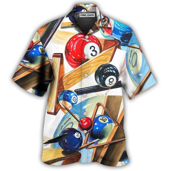 Billiard Pool Playing Games - Hawaiian Shirt Jezsport.com