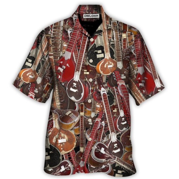 Sitar I'm Awesome I Play Sitar Music - Hawaiian Shirt Jezsport.com