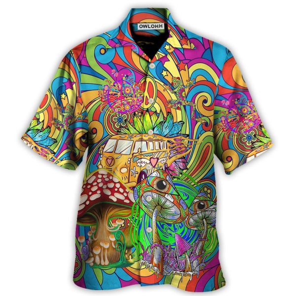 Hippie A Big Adventure Big Dream - Hawaiian Shirt Jezsport.com