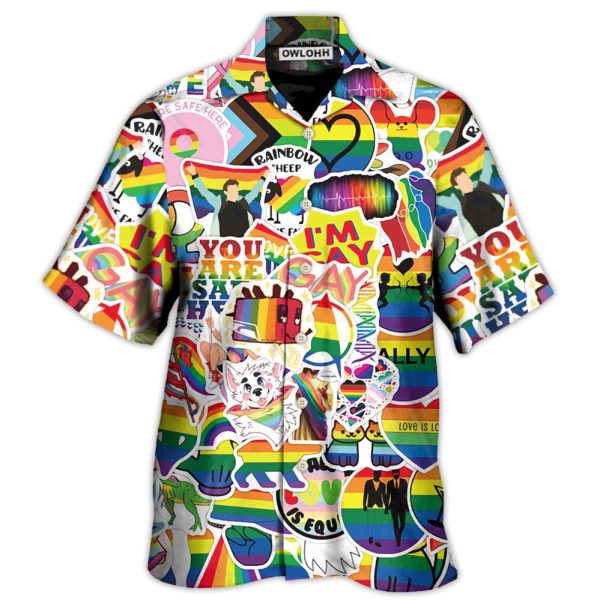 LGBT Rainbow I'm Gay - Hawaiian Shirt Jezsport.com